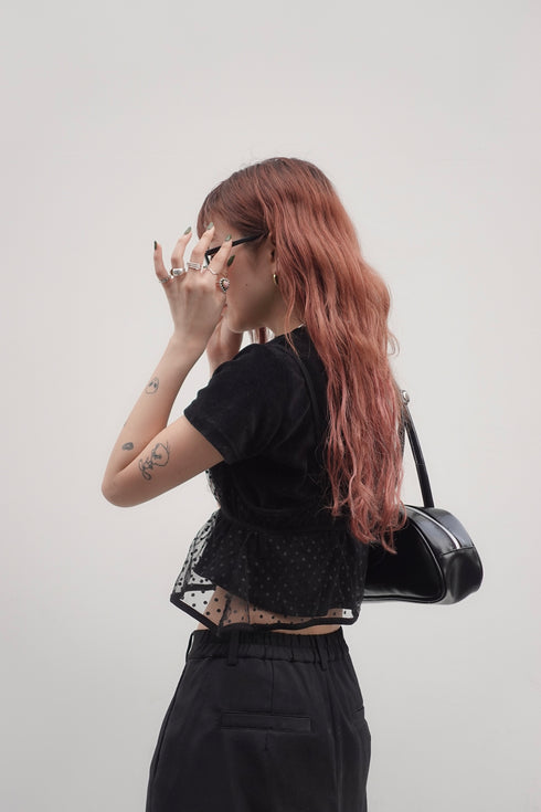 ドットチュールビスチェ